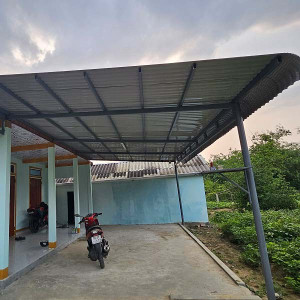 Đơn vị thi công mái hiên mái che sân nhà tiền chế tại Bình Dương uy tín, giá rẻ